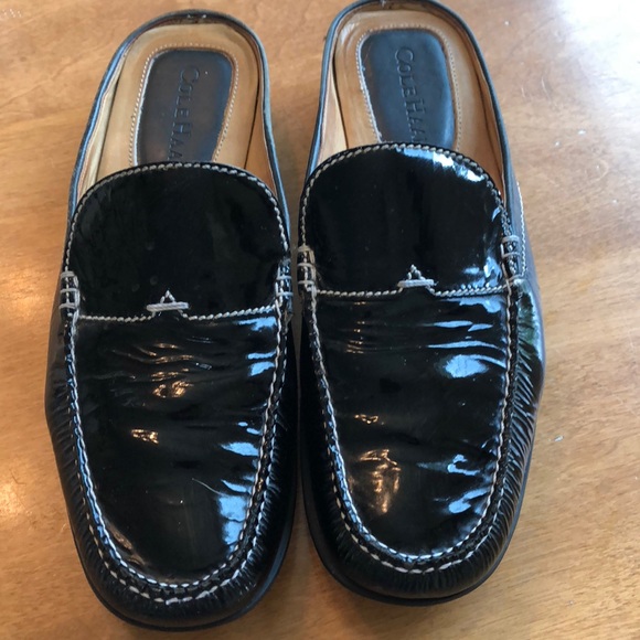 Cole Haan Soft comfy black patent leather shoes - Picture 1 of 3